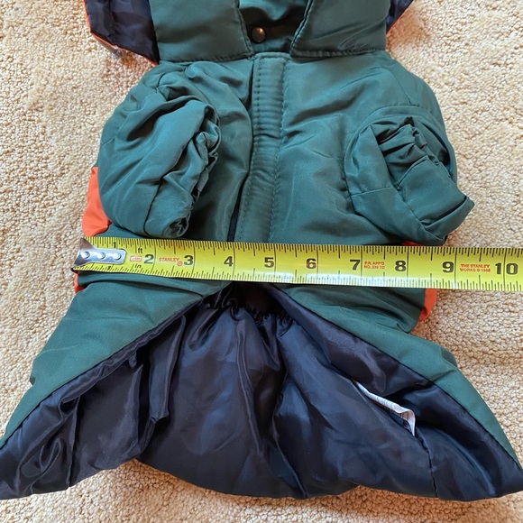 Zack & zoey pet dog clothes / jacket with hoodies size s m - Picture 3 of 9